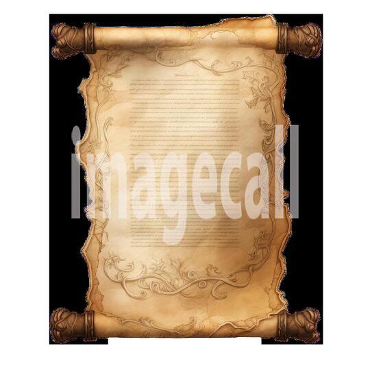 Clipart Scrolls 19 - 300dpi