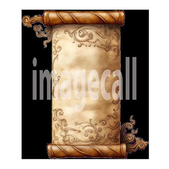 Clipart Scrolls 5 - 300dpi