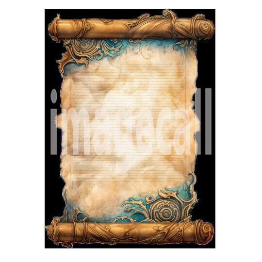 Clipart Scrolls 6 - 300dpi