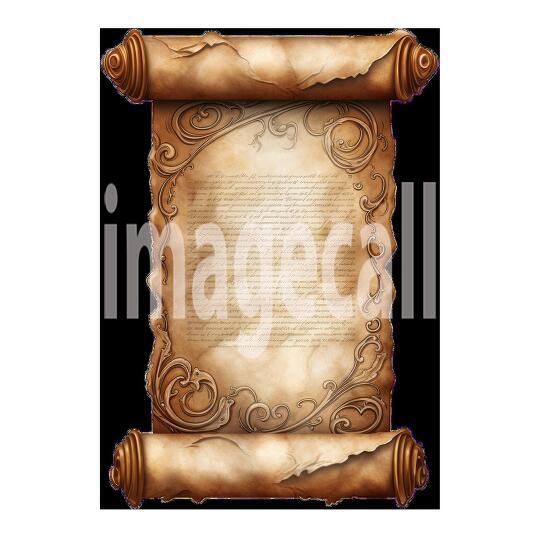 Clipart Scrolls 9 - 300dpi