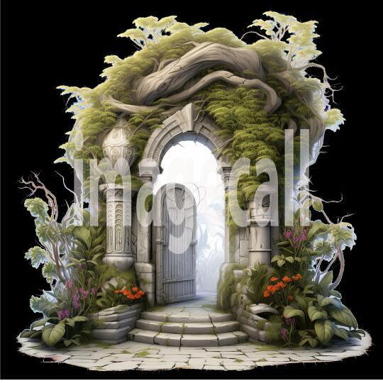 Clipart Secret Garden Entrance (17)