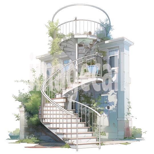 Clipart Secret Stairs (17)