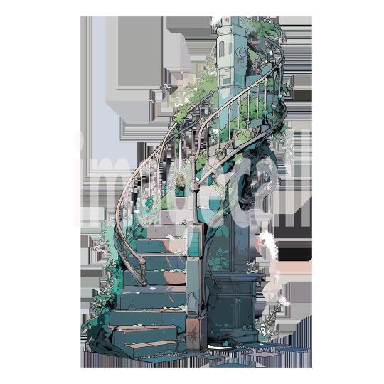 Clipart Secret Stairs (18)