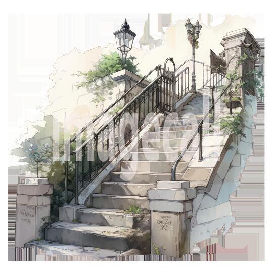 Clipart Secret Stairs (20)