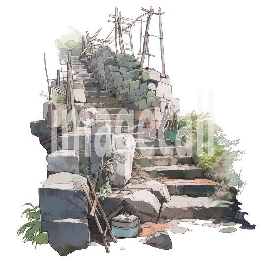 Clipart Secret Stairs (4)