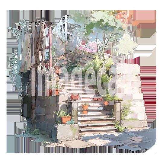 Clipart Secret Stairs (6)