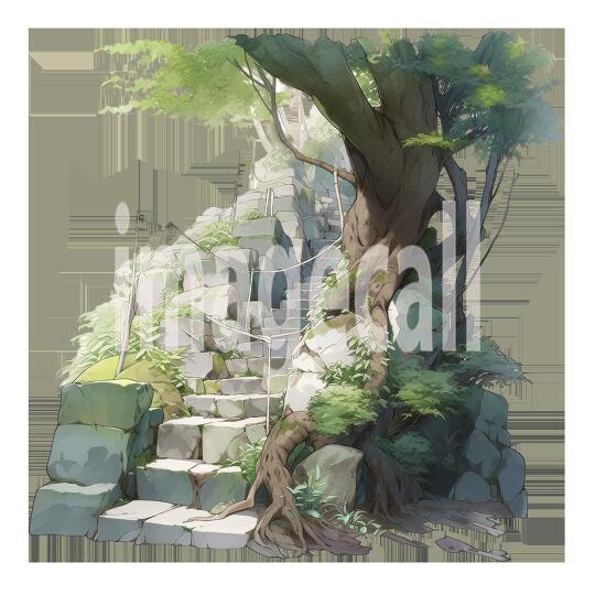 Clipart Secret Stairs (9)