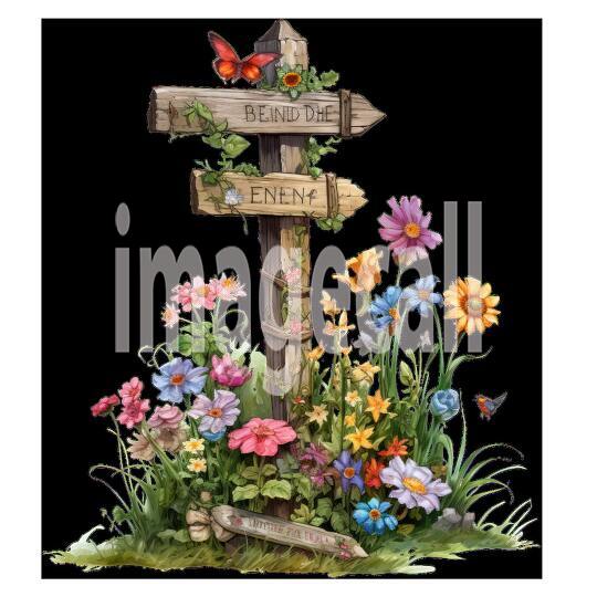 Clipart Sign Posts 1300dpi