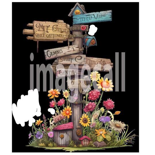 Clipart Sign Posts 13300dpi