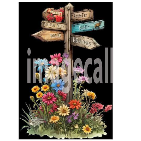 Clipart Sign Posts 17300dpi