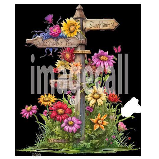 Clipart Sign Posts 20300dpi