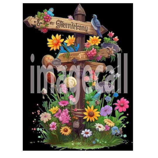 Clipart Sign Posts 2300dpi
