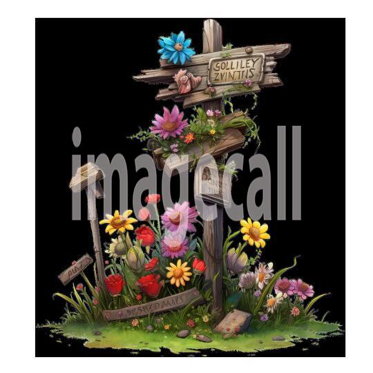 Clipart Sign Posts 3300dpi