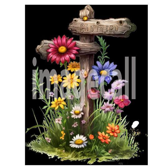 Clipart Sign Posts 6300dpi