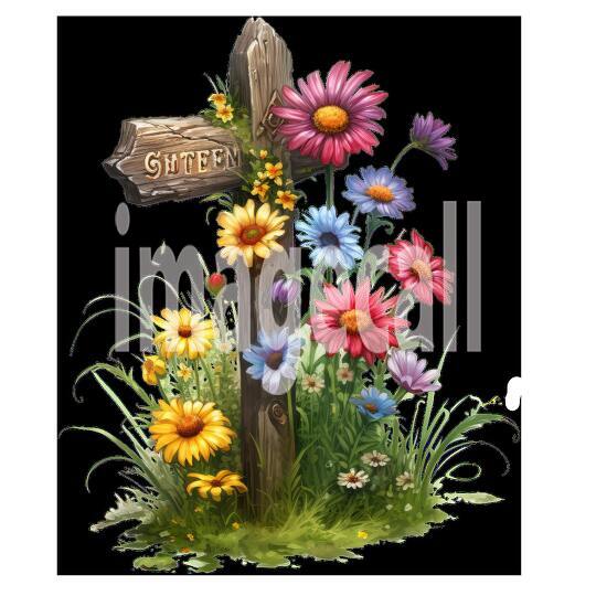 Clipart Sign Posts 7300dpi