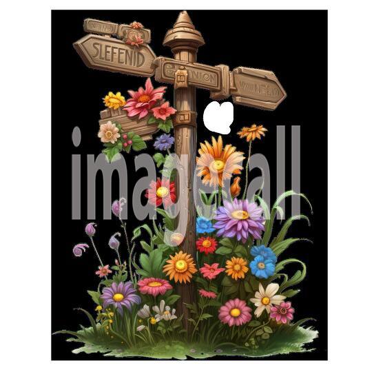 Clipart Sign Posts 8300dpi