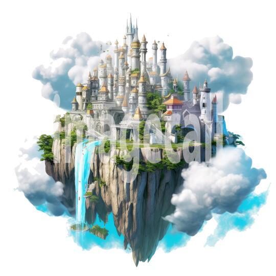 Clipart Sky Castles (2)