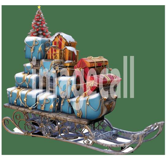 Clipart Sleigh (1)