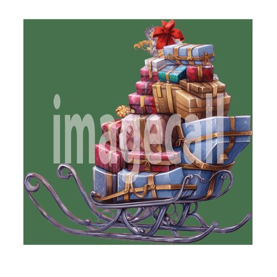 Clipart Sleigh (2)