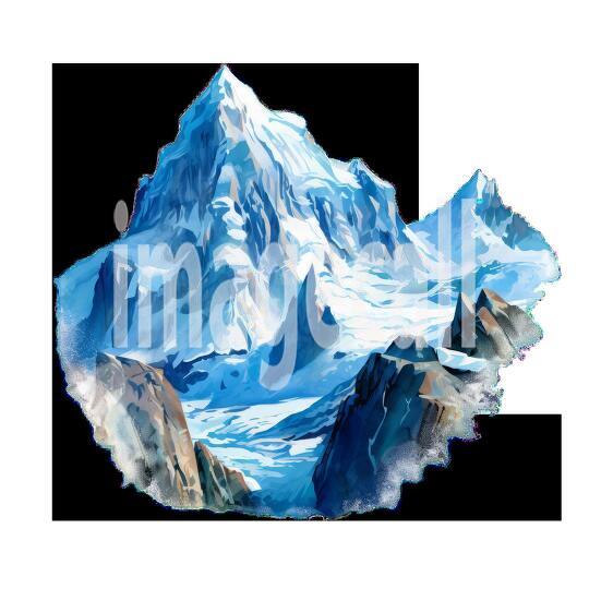 Clipart Snow Trails 14 - 300dpi