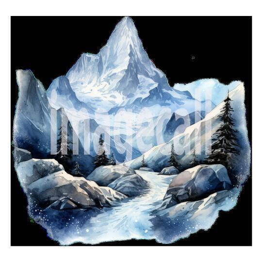 Clipart Snow Trails 17 - 300dpi