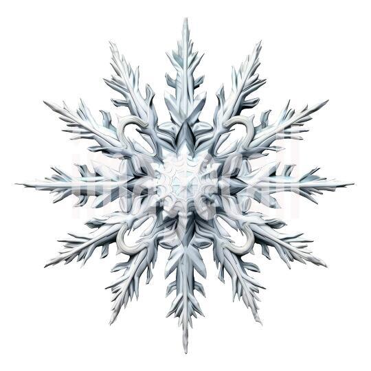 Clipart Snowflake (10)