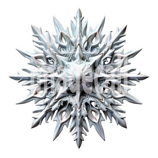 Clipart Snowflake (19)