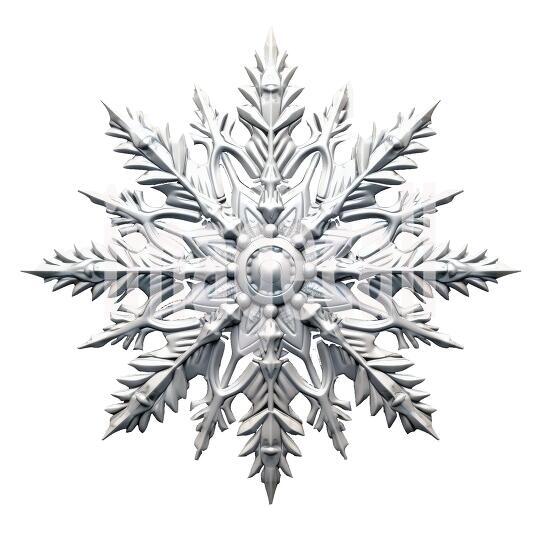 Clipart Snowflake (4)