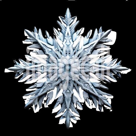 Clipart Snowflake (6)