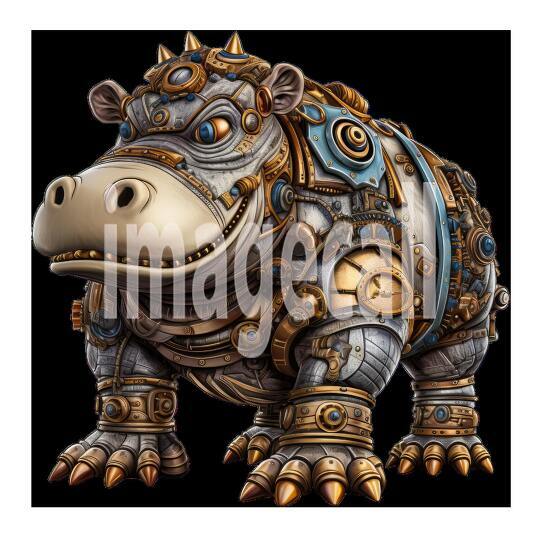 Clipart Steampunk Animals 15300dpi