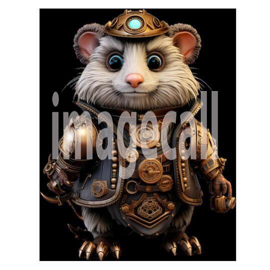 Clipart Steampunk Animals 20300dpi