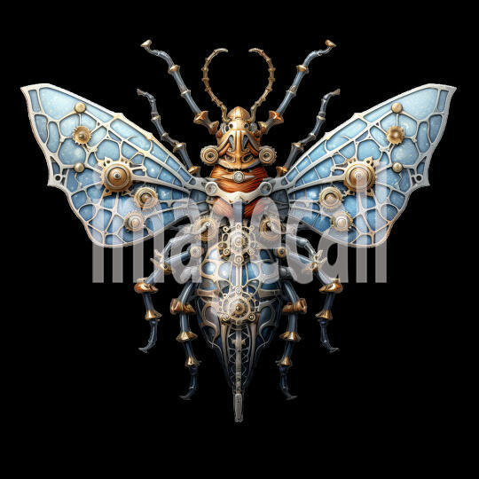 Clipart Steampunk Bees (15)300dpi