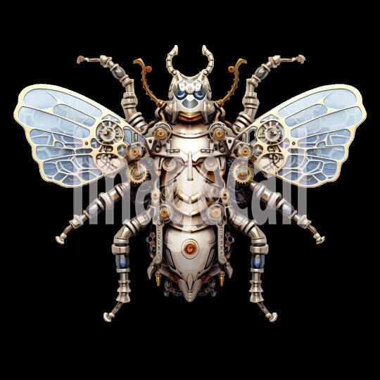Clipart Steampunk Bees (18)300dpi