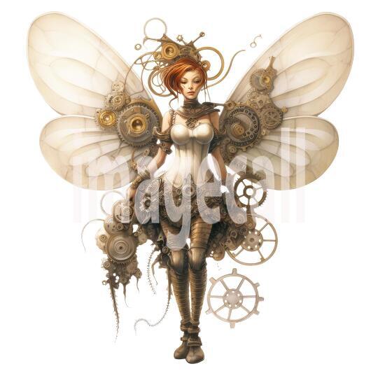 Clipart Steampunk Fairies (1)
