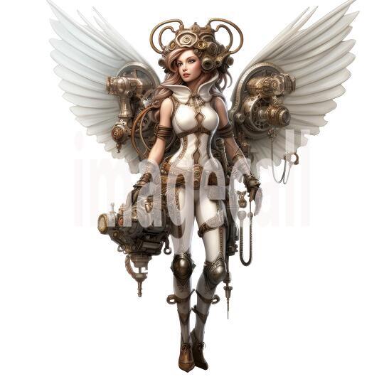 Clipart Steampunk Fairies (12)