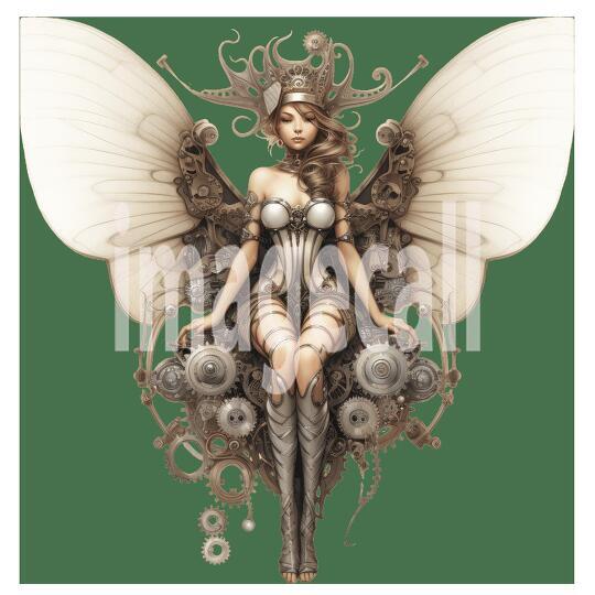 Clipart Steampunk Fairies (14)