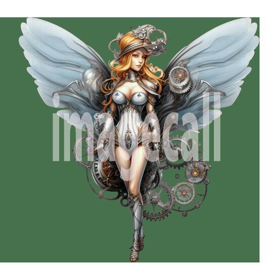 Clipart Steampunk Fairies (17)