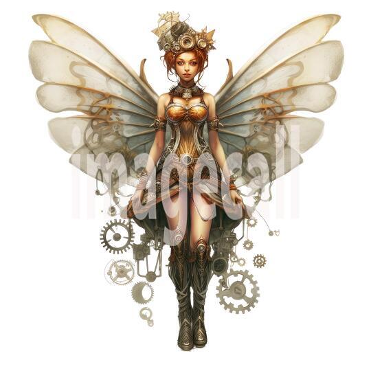 Clipart Steampunk Fairies (18)