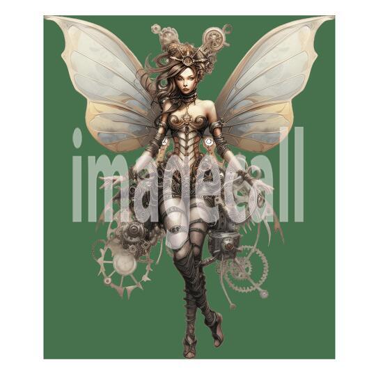 Clipart Steampunk Fairies (9)