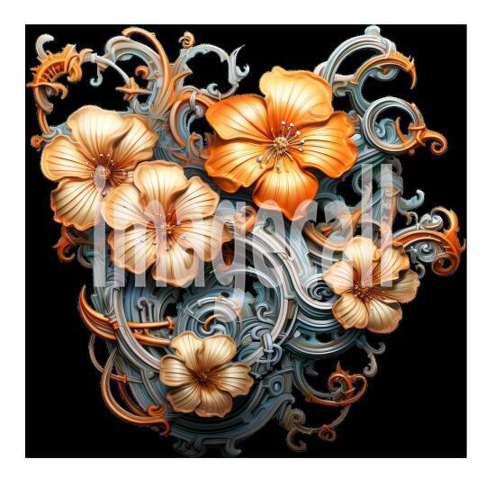 Clipart Steampunk Flowers (1)