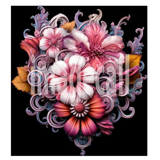 Clipart Steampunk Flowers (10)