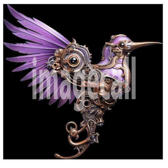 Clipart Steampunk Hummingbird (14)