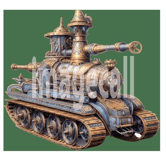Clipart Steampunk Tank (12)