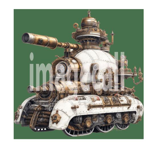 Clipart Steampunk Tank (9)