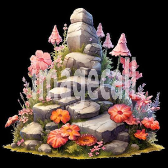 Clipart Stone Cairns 14300dpi
