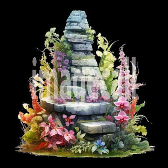 Clipart Stone Cairns 17300dpi