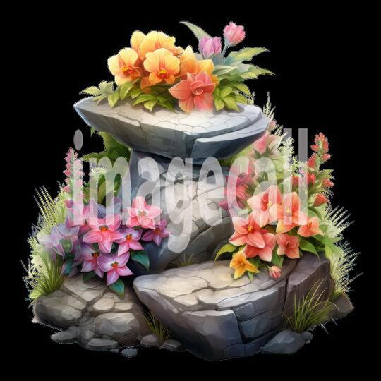 Clipart Stone Cairns 8300dpi