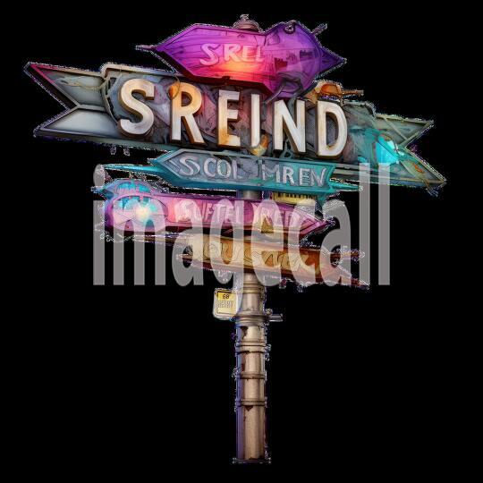 Clipart Street Signs 6 - 300dpi