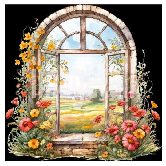 Clipart Summer Windows 15300dpi