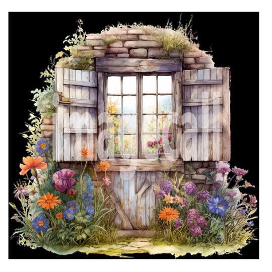 Clipart Summer Windows 6300dpi